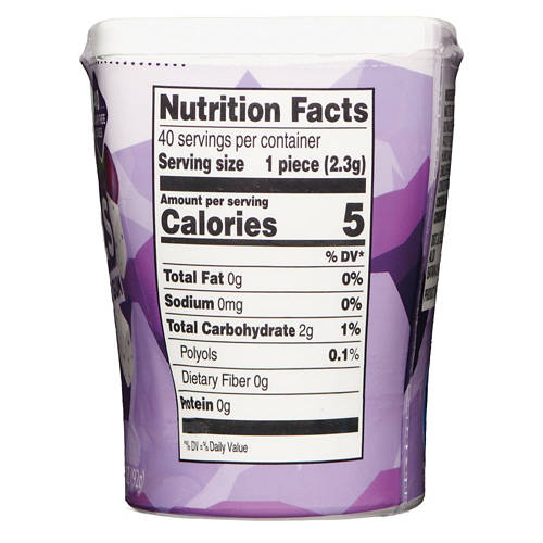 Excitemint Sugar Free Arctic Grape Cool Cubes, 40 Cubes